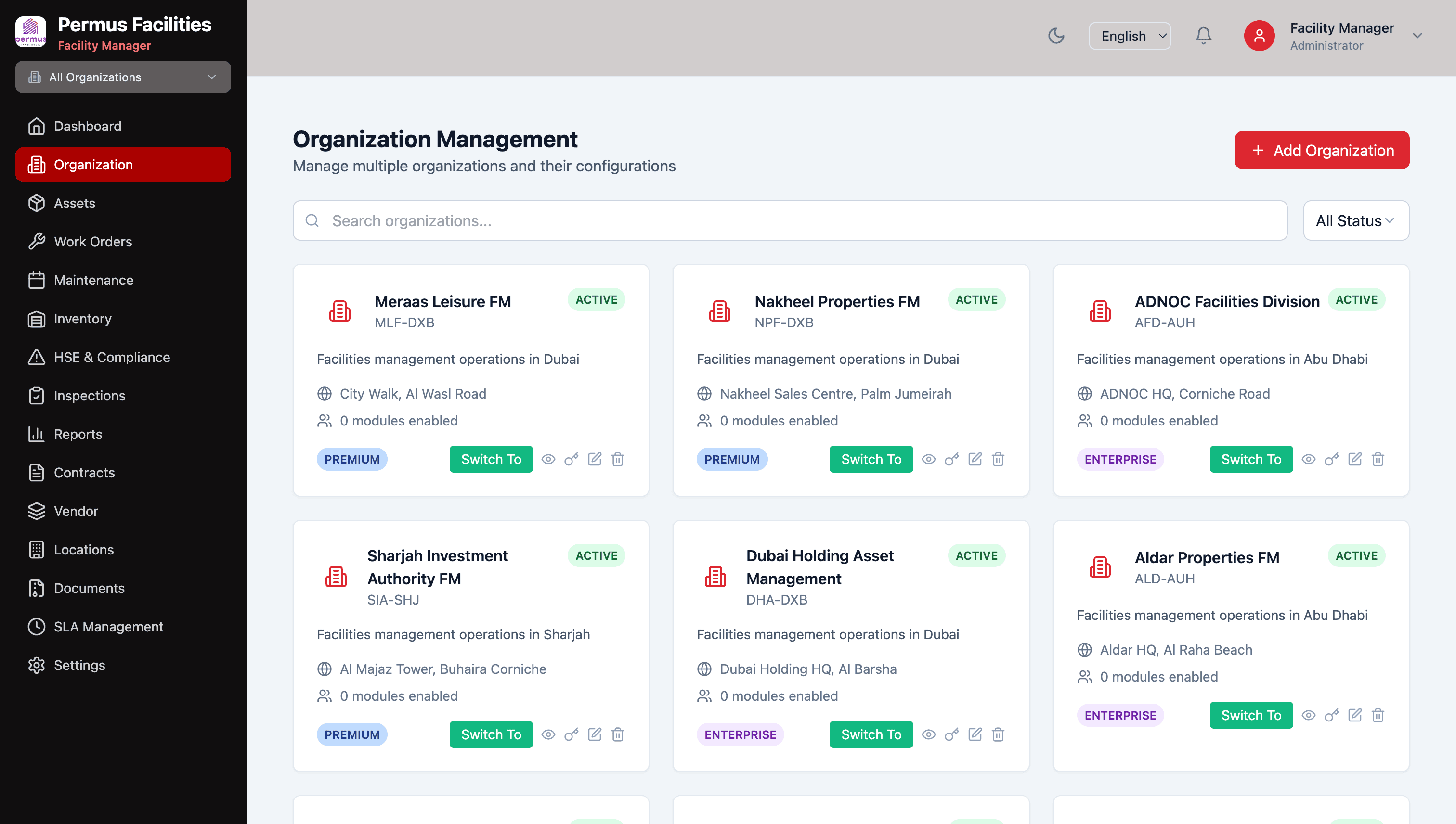 Equidesk interface preview 4