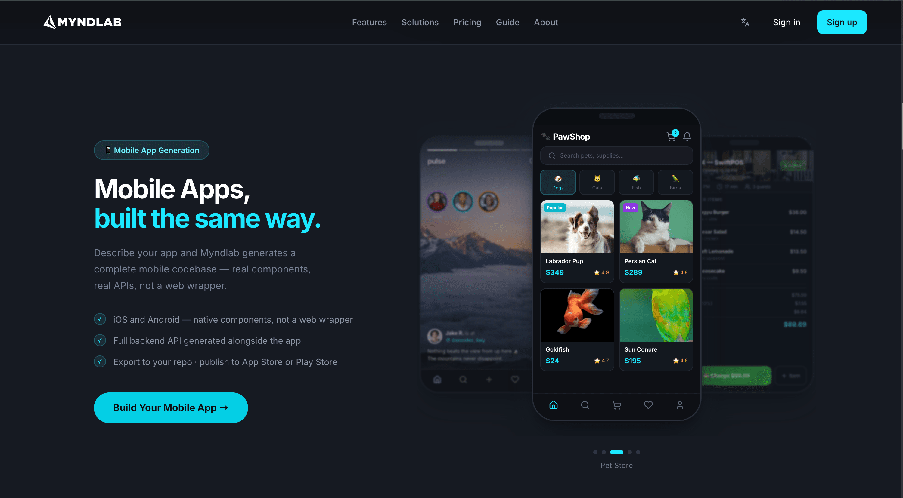 MyndLab interface preview 2